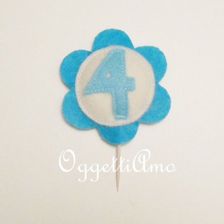 Cake toppers per la torta di compleanno